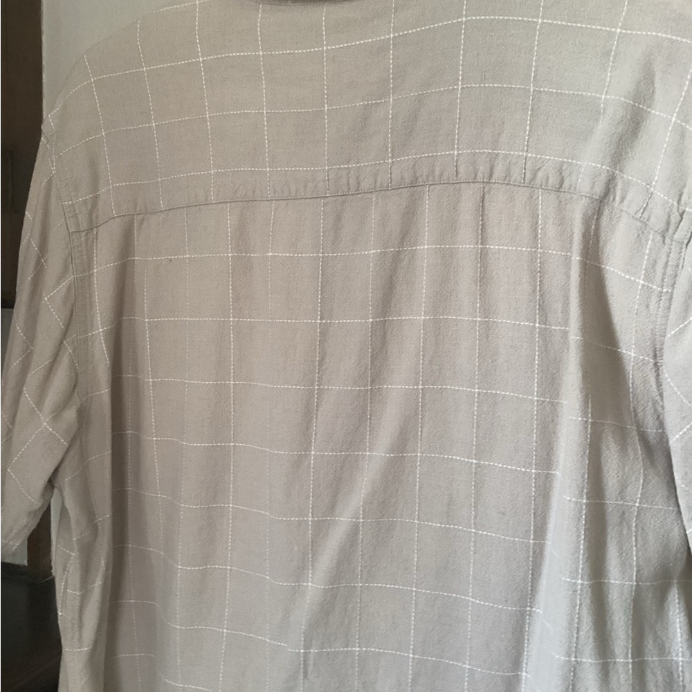 Marc Edward’s Classic Tan Checkered Men's Shirt - Picture 12 of 12